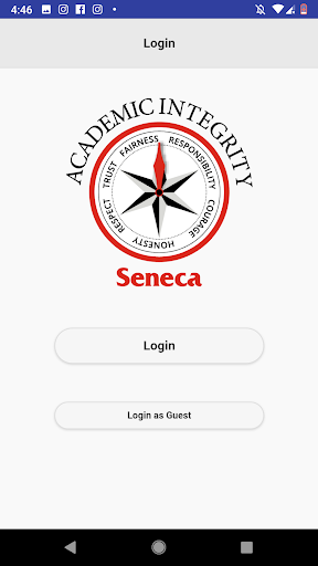 Screenshot Seneca Integrity Matters