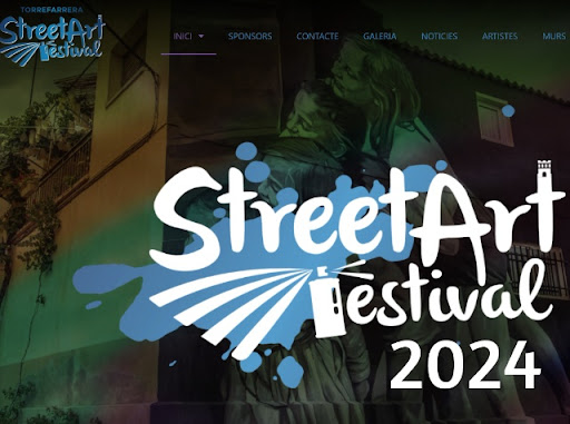 Cartell de 'StreetArt Festival 2024' de Torrefarrera del 2024