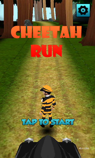 Cheetah Simulator Run