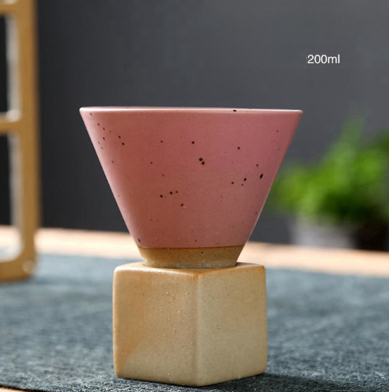Title 10, Japanese Style Coarse Pottery Mug for Hot Drink...
