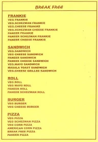 Break Free menu 1