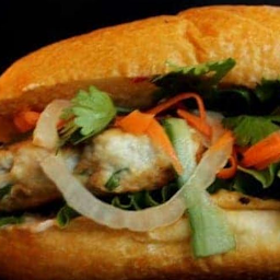 Chicken Banh Mi Sandwich
