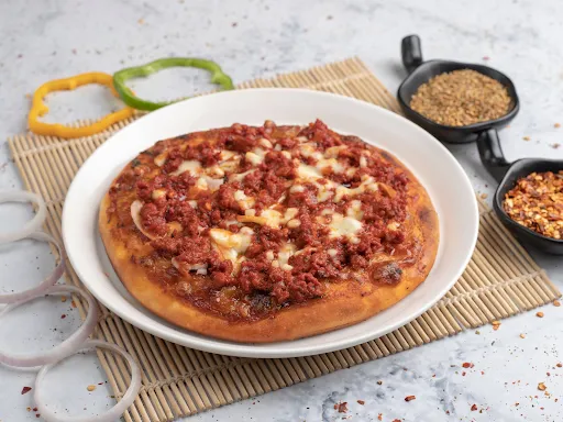 Spicy Keema Pizza