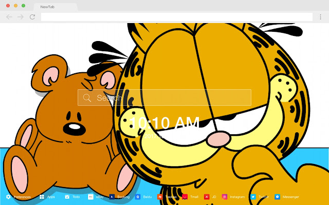 Garfield New Tabs Top Wallpapers Themes