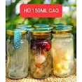 Hũ Thuỷ Tinh 150Ml Cao Đựng Yến Chưng