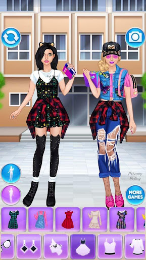 BFF College Girls Dress Up APK MOD screenshots 5