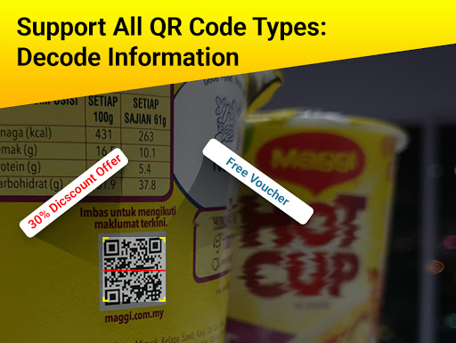 Screenshot Barcode Scanner & QR reader