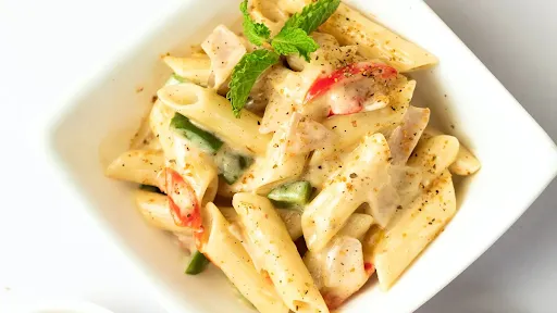 Veg Italiano White Sauce Pasta