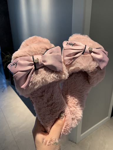 Title 1, Bowknot cotton slippers for ultimate comfort. S...