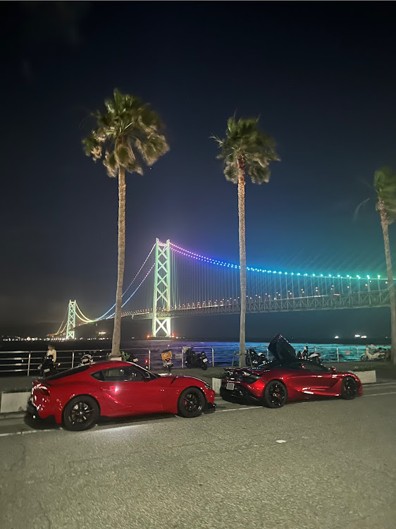スープラの車が好きな人と繋がりたい・スープラRZ・マクラーレン720S・赤い車・ナイトミーティングに関するカスタム事例の投稿画像4枚目