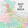Map of India icon
