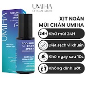 Xịt Khử Mùi Chân Umiha Dùng Loại Bỏ Vi Khuẩn, Ngăn Mồ Hôi Và Làm Sạch Mùi Giày Hiệu Quả | 45Ml