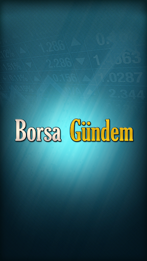 Borsa Gündem