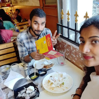 Harshitha Reddy at Little Empire Restaurant, Vasanth Nagar,  photos