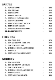 Beef World menu 2