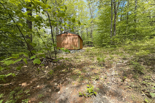 Luxury land for sale in Dover (United States) - Wooden shed in the woods