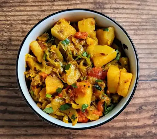 Aloo Cabbage Sabji