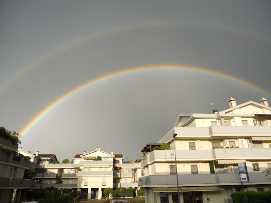 Arcobaleno padre e figlio  di sacca