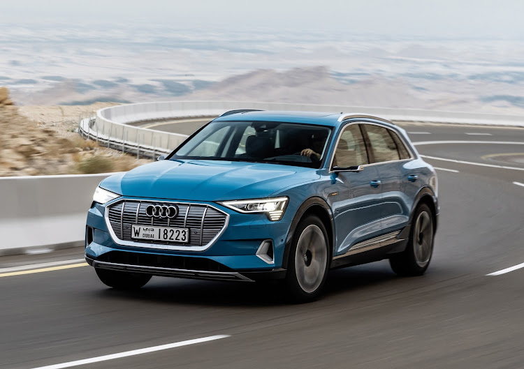 Audi’s new e-tron has been nominated for the overall as well as the World Green car award. Picture: SUPPLIED