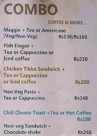 Coffee & More menu 1