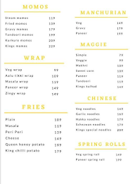 Coffee King Burry menu 2