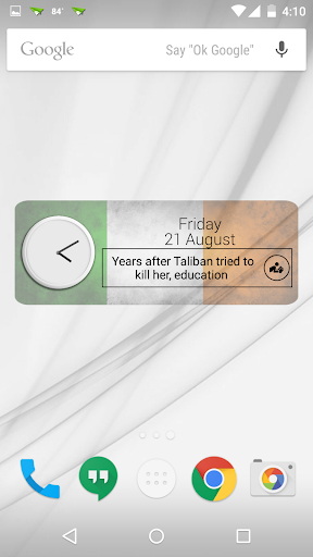 Ireland Clock RSS Widget