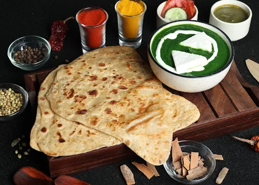 Palak Paneer Paratha Combo