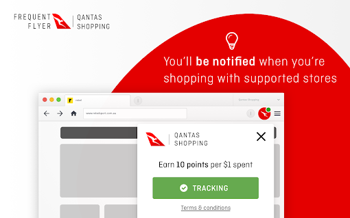 Qantas Shopping Points-Prompter