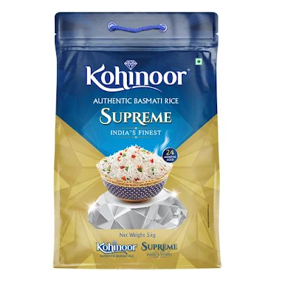 Kohinoor Supreme Authentic Basmati Rice - 5 kg