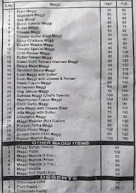 Maggi Maafiya menu 1