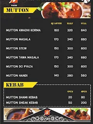 Mr Mughlai menu 1