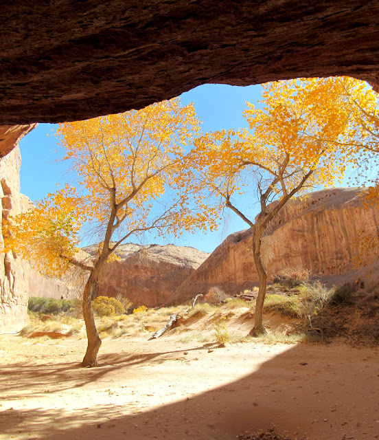 Lunch spot under the dryfall