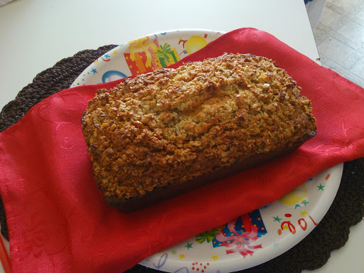 Lemon Zucchini Crunchy Bread 
Please note for best results Only Slice Bread After Cooling for 1 hour
Bon appétit!