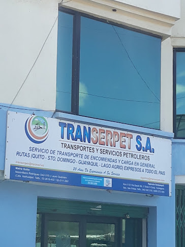 TRANSERPET S.A - Servicio de transporte