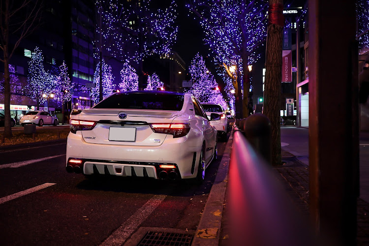 マークX G'sのドライブ・御堂筋イルミネーションに関するカスタム事例の投稿画像2枚目