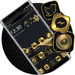 Cover Image of डाउनलोड Luxury Golden Black Business Theme 1.1.5 APK