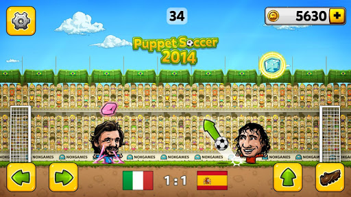 Screenshot Puppet Soccer - Football