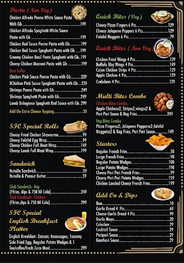 Sfcx- Southern Fried Chicken Xtra menu 