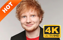 Ed Sheeran Pop Star HD New Tabs Theme small promo image