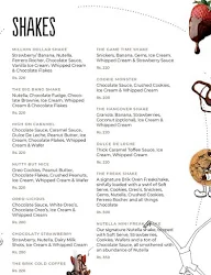 Brik Oven menu 1