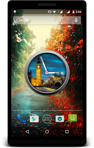 UK Clock Live Wallpaper