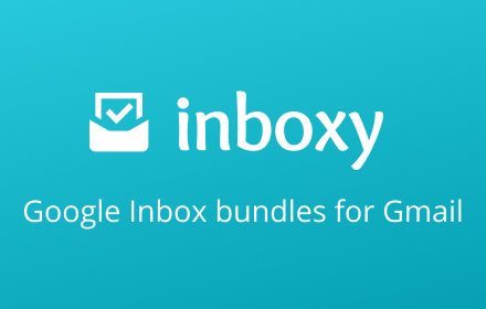 inboxy: Inbox Bundles for Gmail logo