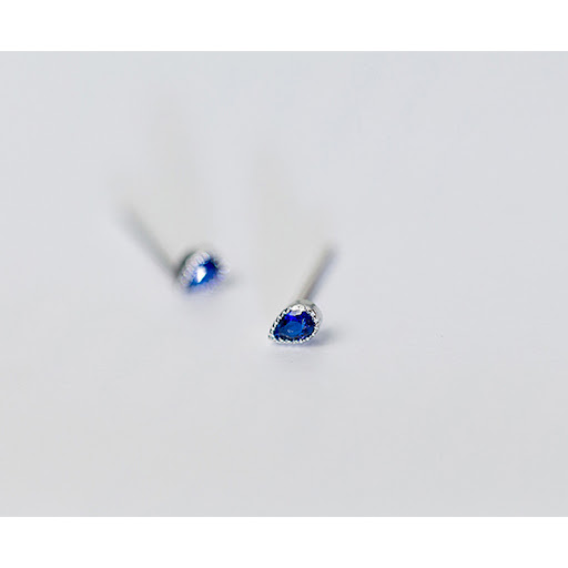 Title 5, S925 Silver Korean Style Diamond Water Drop Ear...