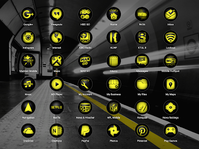 Snap Yellow - Icon Pack screenshot 12