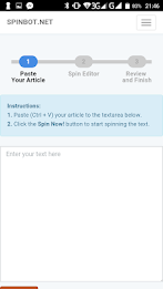 Article Rewriter and Spinner Tool poster 1