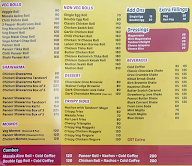 34 Chowringhee Lane menu 2