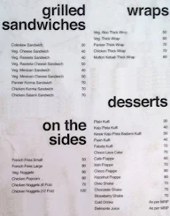 Burger Me Crazy menu 2