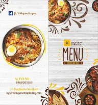 Bikkgane Biryani menu 1