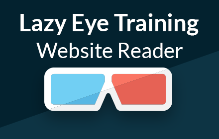 Lazy Eye Training: Web Reader Preview image 0