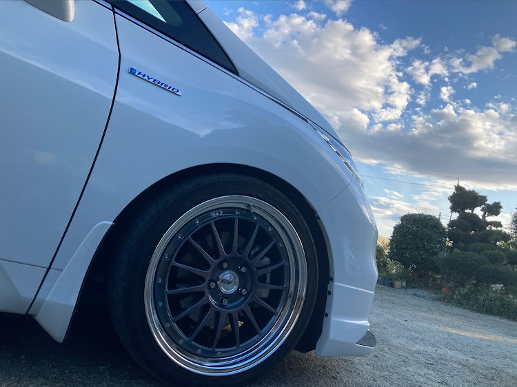 オデッセイのSSR wheels・おNEWホイール・プロフェッサーTF1に関するカスタム事例の投稿画像2枚目